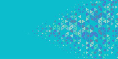 Soyut Üçgen renkli arkaplan veya çokgenler içeren duvar kağıdı üçgen şekiller ve renkler, üçgenler veya uzayın yumuşak rengini kopyalayan çukurluk geometrik şekiller