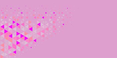 Soyut Üçgen renkli arkaplan veya çokgenler içeren duvar kağıdı üçgen şekiller ve renkler, üçgenler veya uzayın yumuşak rengini kopyalayan çukurluk geometrik şekiller