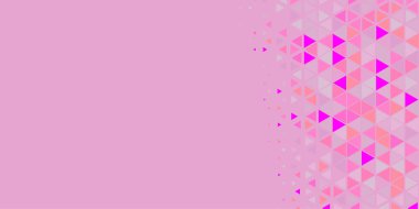 Soyut Üçgen renkli arkaplan veya çokgenler içeren duvar kağıdı üçgen şekiller ve renkler, üçgenler veya uzayın yumuşak rengini kopyalayan çukurluk geometrik şekiller