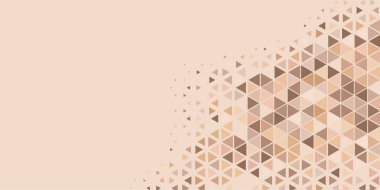 Soyut Üçgen renkli arkaplan veya çokgenler içeren duvar kağıdı üçgen şekiller ve renkler, üçgenler veya uzayın yumuşak rengini kopyalayan çukurluk geometrik şekiller