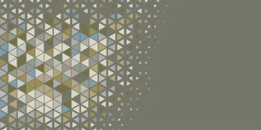 Soyut Üçgen renkli arkaplan veya çokgenler içeren duvar kağıdı üçgen şekiller ve renkler, üçgenler veya uzayın yumuşak rengini kopyalayan çukurluk geometrik şekiller