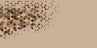 Soyut Üçgen renkli arkaplan veya çokgenler içeren duvar kağıdı üçgen şekiller ve renkler, üçgenler veya uzayın yumuşak rengini kopyalayan çukurluk geometrik şekiller