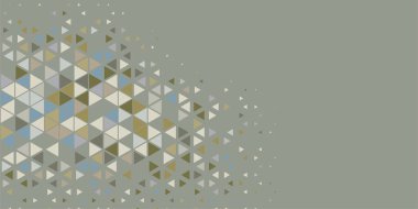 Soyut Üçgen renkli arkaplan veya çokgenler içeren duvar kağıdı üçgen şekiller ve renkler, üçgenler veya uzayın yumuşak rengini kopyalayan çukurluk geometrik şekiller