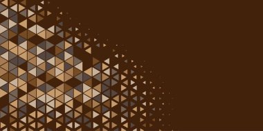 Soyut Üçgen renkli arkaplan veya çokgenler içeren duvar kağıdı üçgen şekiller ve renkler, üçgenler veya uzayın yumuşak rengini kopyalayan çukurluk geometrik şekiller