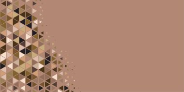 Soyut Üçgen renkli arkaplan veya çokgenler içeren duvar kağıdı üçgen şekiller ve renkler, üçgenler veya uzayın yumuşak rengini kopyalayan çukurluk geometrik şekiller