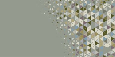 Soyut Üçgen renkli arkaplan veya çokgenler içeren duvar kağıdı üçgen şekiller ve renkler, üçgenler veya uzayın yumuşak rengini kopyalayan çukurluk geometrik şekiller