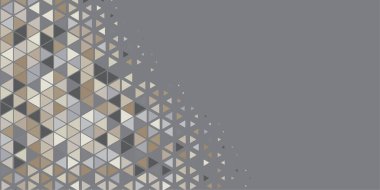 Soyut Üçgen renkli arkaplan veya çokgenler içeren duvar kağıdı üçgen şekiller ve renkler, üçgenler veya uzayın yumuşak rengini kopyalayan çukurluk geometrik şekiller