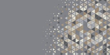 Soyut Üçgen renkli arkaplan veya çokgenler içeren duvar kağıdı üçgen şekiller ve renkler, üçgenler veya uzayın yumuşak rengini kopyalayan çukurluk geometrik şekiller