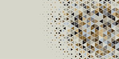 Soyut Üçgen renkli arkaplan veya çokgenler içeren duvar kağıdı üçgen şekiller ve renkler, üçgenler veya uzayın yumuşak rengini kopyalayan çukurluk geometrik şekiller