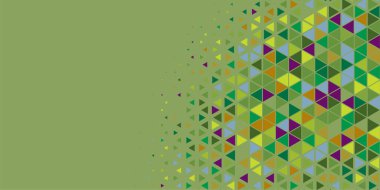 Soyut Üçgen renkli arkaplan veya çokgenler içeren duvar kağıdı üçgen şekiller ve renkler, üçgenler veya uzayın yumuşak rengini kopyalayan çukurluk geometrik şekiller