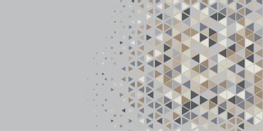 Soyut Üçgen renkli arkaplan veya çokgenler içeren duvar kağıdı üçgen şekiller ve renkler, üçgenler veya uzayın yumuşak rengini kopyalayan çukurluk geometrik şekiller