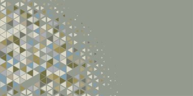 Soyut Üçgen renkli arkaplan veya çokgenler içeren duvar kağıdı üçgen şekiller ve renkler, üçgenler veya uzayın yumuşak rengini kopyalayan çukurluk geometrik şekiller