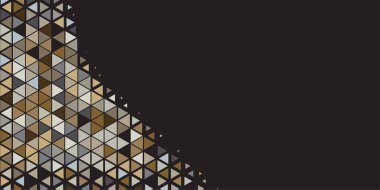 Soyut Üçgen renkli arkaplan veya çokgenler içeren duvar kağıdı üçgen şekiller ve renkler, üçgenler veya uzayın yumuşak rengini kopyalayan çukurluk geometrik şekiller