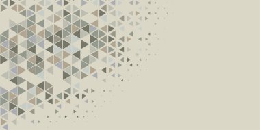 Soyut Üçgen renkli arkaplan veya çokgenler içeren duvar kağıdı üçgen şekiller ve renkler, üçgenler veya uzayın yumuşak rengini kopyalayan çukurluk geometrik şekiller