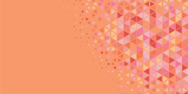 Soyut Üçgen renkli arkaplan veya çokgenler içeren duvar kağıdı üçgen şekiller ve renkler, üçgenler veya uzayın yumuşak rengini kopyalayan çukurluk geometrik şekiller