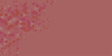 Soyut Üçgen renkli arkaplan veya çokgenler içeren duvar kağıdı üçgen şekiller ve renkler, üçgenler veya uzayın yumuşak rengini kopyalayan çukurluk geometrik şekiller