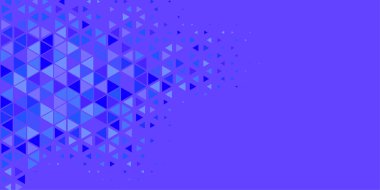 Soyut Üçgen renkli arkaplan veya çokgenler içeren duvar kağıdı üçgen şekiller ve renkler, üçgenler veya uzayın yumuşak rengini kopyalayan çukurluk geometrik şekiller