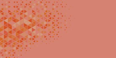 Soyut Üçgen renkli arkaplan veya çokgenler içeren duvar kağıdı üçgen şekiller ve renkler, üçgenler veya uzayın yumuşak rengini kopyalayan çukurluk geometrik şekiller