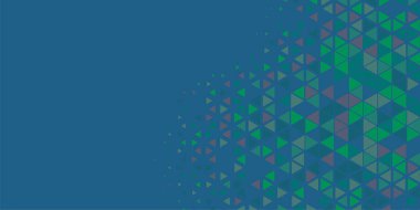 Soyut Üçgen renkli arkaplan veya çokgenler içeren duvar kağıdı üçgen şekiller ve renkler, üçgenler veya uzayın yumuşak rengini kopyalayan çukurluk geometrik şekiller