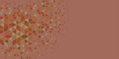 Soyut Üçgen renkli arkaplan veya çokgenler içeren duvar kağıdı üçgen şekiller ve renkler, üçgenler veya uzayın yumuşak rengini kopyalayan çukurluk geometrik şekiller