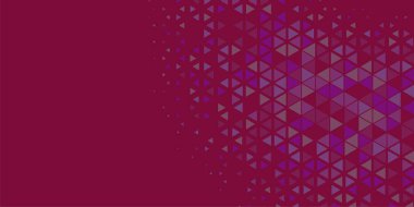 Soyut Üçgen renkli arkaplan veya çokgenler içeren duvar kağıdı üçgen şekiller ve renkler, üçgenler veya uzayın yumuşak rengini kopyalayan çukurluk geometrik şekiller