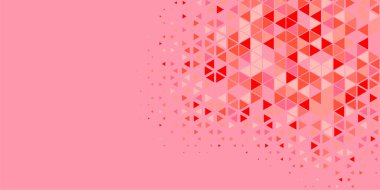 Soyut Üçgen renkli arkaplan veya çokgenler içeren duvar kağıdı üçgen şekiller ve renkler, üçgenler veya uzayın yumuşak rengini kopyalayan çukurluk geometrik şekiller