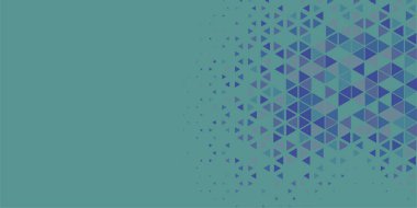 Soyut Üçgen renkli arkaplan veya çokgenler içeren duvar kağıdı üçgen şekiller ve renkler, üçgenler veya uzayın yumuşak rengini kopyalayan çukurluk geometrik şekiller