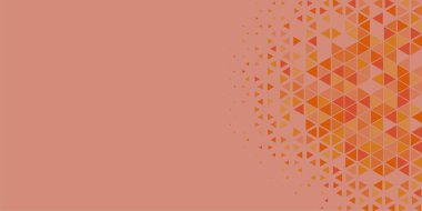 Soyut Üçgen renkli arkaplan veya çokgenler içeren duvar kağıdı üçgen şekiller ve renkler, üçgenler veya uzayın yumuşak rengini kopyalayan çukurluk geometrik şekiller