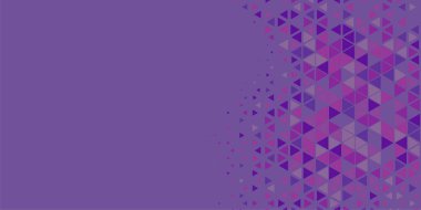 Soyut Üçgen renkli arkaplan veya çokgenler içeren duvar kağıdı üçgen şekiller ve renkler, üçgenler veya uzayın yumuşak rengini kopyalayan çukurluk geometrik şekiller