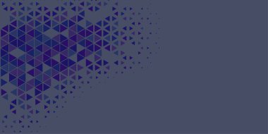 Soyut Üçgen renkli arkaplan veya çokgenler içeren duvar kağıdı üçgen şekiller ve renkler, üçgenler veya uzayın yumuşak rengini kopyalayan çukurluk geometrik şekiller