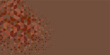 Soyut Üçgen renkli arkaplan veya çokgenler içeren duvar kağıdı üçgen şekiller ve renkler, üçgenler veya uzayın yumuşak rengini kopyalayan çukurluk geometrik şekiller