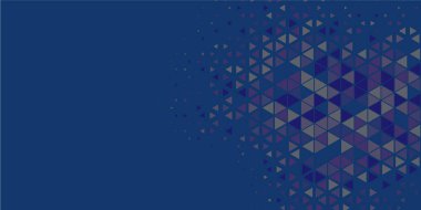 Soyut Üçgen renkli arkaplan veya çokgenler içeren duvar kağıdı üçgen şekiller ve renkler, üçgenler veya uzayın yumuşak rengini kopyalayan çukurluk geometrik şekiller