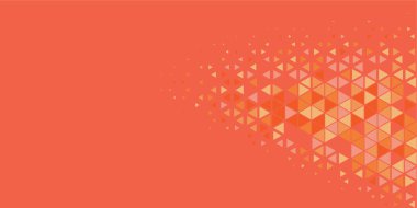 Soyut Üçgen renkli arkaplan veya çokgenler içeren duvar kağıdı üçgen şekiller ve renkler, üçgenler veya uzayın yumuşak rengini kopyalayan çukurluk geometrik şekiller