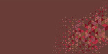 Soyut Üçgen renkli arkaplan veya çokgenler içeren duvar kağıdı üçgen şekiller ve renkler, üçgenler veya uzayın yumuşak rengini kopyalayan çukurluk geometrik şekiller