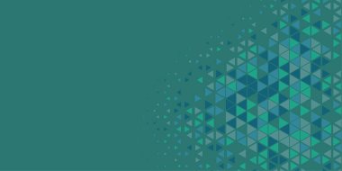 Soyut Üçgen renkli arkaplan veya çokgenler içeren duvar kağıdı üçgen şekiller ve renkler, üçgenler veya uzayın yumuşak rengini kopyalayan çukurluk geometrik şekiller