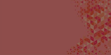 Soyut Üçgen renkli arkaplan veya çokgenler içeren duvar kağıdı üçgen şekiller ve renkler, üçgenler veya uzayın yumuşak rengini kopyalayan çukurluk geometrik şekiller