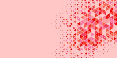 Soyut Üçgen renkli arkaplan veya çokgenler içeren duvar kağıdı üçgen şekiller ve renkler, üçgenler veya uzayın yumuşak rengini kopyalayan çukurluk geometrik şekiller