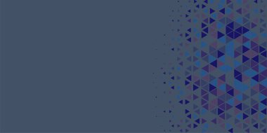 Soyut Üçgen renkli arkaplan veya çokgenler içeren duvar kağıdı üçgen şekiller ve renkler, üçgenler veya uzayın yumuşak rengini kopyalayan çukurluk geometrik şekiller