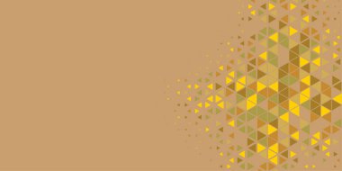 Soyut Üçgen renkli arkaplan veya çokgenler içeren duvar kağıdı üçgen şekiller ve renkler, üçgenler veya uzayın yumuşak rengini kopyalayan çukurluk geometrik şekiller