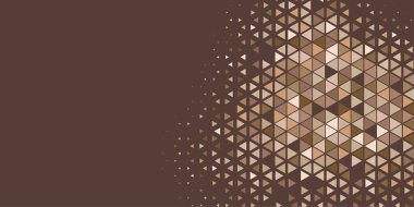 Soyut Üçgen renkli arkaplan veya çokgenler içeren duvar kağıdı üçgen şekiller ve renkler, üçgenler veya uzayın yumuşak rengini kopyalayan çukurluk geometrik şekiller