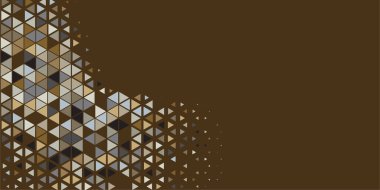 Soyut Üçgen renkli arkaplan veya çokgenler içeren duvar kağıdı üçgen şekiller ve renkler, üçgenler veya uzayın yumuşak rengini kopyalayan çukurluk geometrik şekiller