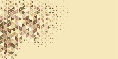 Soyut Üçgen renkli arkaplan veya çokgenler içeren duvar kağıdı üçgen şekiller ve renkler, üçgenler veya uzayın yumuşak rengini kopyalayan çukurluk geometrik şekiller