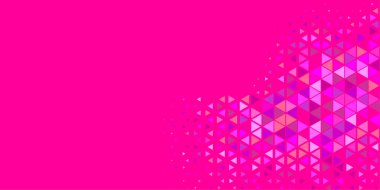 Soyut Üçgen renkli arkaplan veya çokgenler içeren duvar kağıdı üçgen şekiller ve renkler, üçgenler veya uzayın yumuşak rengini kopyalayan çukurluk geometrik şekiller