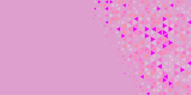 Soyut Üçgen renkli arkaplan veya çokgenler içeren duvar kağıdı üçgen şekiller ve renkler, üçgenler veya uzayın yumuşak rengini kopyalayan çukurluk geometrik şekiller