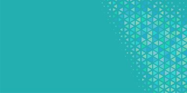 Soyut Üçgen renkli arkaplan veya çokgenler içeren duvar kağıdı üçgen şekiller ve renkler, üçgenler veya uzayın yumuşak rengini kopyalayan çukurluk geometrik şekiller