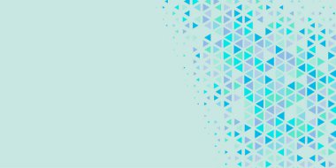 Soyut Üçgen renkli arkaplan veya çokgenler içeren duvar kağıdı üçgen şekiller ve renkler, üçgenler veya uzayın yumuşak rengini kopyalayan çukurluk geometrik şekiller