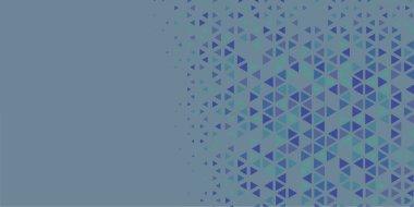 Soyut Üçgen renkli arkaplan veya çokgenler içeren duvar kağıdı üçgen şekiller ve renkler, üçgenler veya uzayın yumuşak rengini kopyalayan çukurluk geometrik şekiller