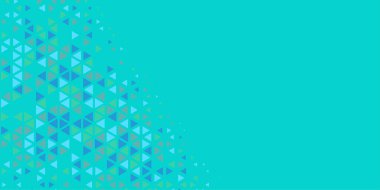 Soyut Üçgen renkli arkaplan veya çokgenler içeren duvar kağıdı üçgen şekiller ve renkler, üçgenler veya uzayın yumuşak rengini kopyalayan çukurluk geometrik şekiller