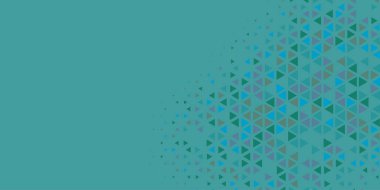 Soyut Üçgen renkli arkaplan veya çokgenler içeren duvar kağıdı üçgen şekiller ve renkler, üçgenler veya uzayın yumuşak rengini kopyalayan çukurluk geometrik şekiller