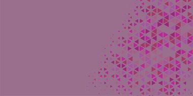 Soyut Üçgen renkli arkaplan veya çokgenler içeren duvar kağıdı üçgen şekiller ve renkler, üçgenler veya uzayın yumuşak rengini kopyalayan çukurluk geometrik şekiller